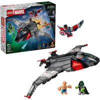 LEGO Marvel Super Herores Avengers: Doomsday Quinjet, Giochi di costruzione 