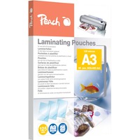 Peach PPR525-01 pellicola per plastificatrice 25 pz Lucido, A3, 25 pz
