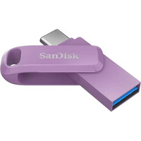 SanDisk Ultra Dual Drive Go USB Tipo-C 64 GB, Chiavetta USB viola
