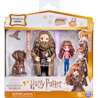 Image of Set Amicizia Hermione e Rubeus Hagrid con Thor, bambole articolate 7.5cm