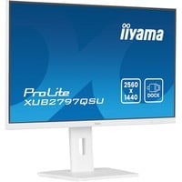 iiyama XUB2797QSU-W2, Monitor LED bianco (matto)