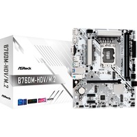 ASRock B760M-HDV/M.2 WHITE, Scheda madre bianco