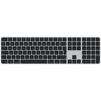 Apple Magic Keyboard tastiera USB + Bluetooth QWERTY Inglese Argento, Nero argento/Nero, Full-size (100%), USB + Bluetooth, QWERTY, Argento, Nero