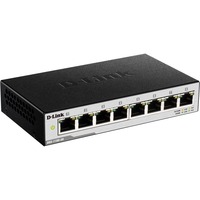 D-Link DGS-1100-08V2 switch di rete Gestito L2 Gigabit Ethernet (10/100/1000) Nero Gestito, L2, Gigabit Ethernet (10/100/1000)
