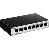 D-Link DGS-1100-08V2 switch di rete Gestito L2 Gigabit Ethernet (10/100/1000) Nero, Interruttore Gestito, L2, Gigabit Ethernet (10/100/1000)