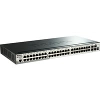 D-Link DGS-1510-52X switch di rete Gestito L3 Gigabit Ethernet (10/100/1000) 1U Nero, Interruttore Gestito, L3, Gigabit Ethernet (10/100/1000), Full duplex, Montaggio rack, 1U