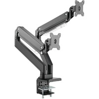 Digitus Supporto universale doppio per monitor, Base per monitor Nero