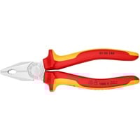 KNIPEX KP-0306180 Pinze, Pinze universali rosso/Giallo, Rosso/giallo, 18 cm, 264 g