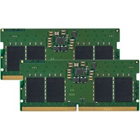 Kingston ValueRAM KVR48S40BS6K2-16 memoria 16 GB 2 x 8 GB DDR5 4800 MHz verde, 16 GB, 2 x 8 GB, DDR5, 4800 MHz, 262-pin SO-DIMM