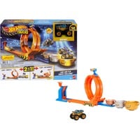 Mattel Monster Trucks JBX64 veicolo giocattolo, Ippodromo Pista per veicoli da gioco, 4 anno/i, Metallo, Multicolore