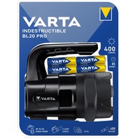 VARTA INDESTRUCTIBLE BL20 PRO Nero Torcia a mano LED, Luce LED Nero, Torcia a mano, Nero, 4 m, IP54, LED, 6 W