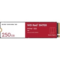WD WD Red SN700 M.2 250 GB PCI Express 3.0 NVMe 250 GB, M.2, 3100 MB/s, 8 Gbit/s