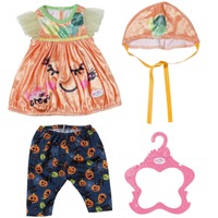 ZAPF Creation BABY born Halloween Outfit 43cm, Accessori della bambola BABY born Halloween Outfit 43cm, Set di vestiti per bambola, 3 anno/i