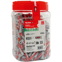 fischer DUOPOWER 8x40, 570549, Tassello grigio chiaro/Rosso
