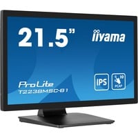 iiyama T2238MSC-B1, Monitor LED Nero (opaco)