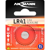 Ansmann 5015332 batteria per uso domestico Batteria monouso Alcalino Batteria monouso, Alcalino, 1,5 V, 1 pz, Argento, 3 mm