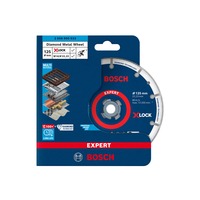Bosch 2 608 900 533 accessorio per smerigliatrice Disco per tagliare, Lama Disco per tagliare, Acciaio inox, Acciaio, 12,5 cm, Bosch, Centro piatto, 2,22 cm