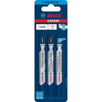Bosch Expert 2608900567 Lama per seghetto alternativo Diamond 3 pz, Lama per sega Lama per seghetto alternativo, Piastrella morbida, Diamond, Grigio, 8,3 cm, 3 pz
