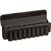 Bosch Set di bussole a impatto PRO 3/4", 9 pezzi, chiave combinata   Nero