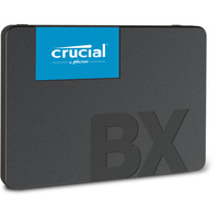 Crucial BX500 2.5" 240 GB Serial ATA III 3D NAND Nero, 240 GB, 2.5", 540 MB/s, 6 Gbit/s