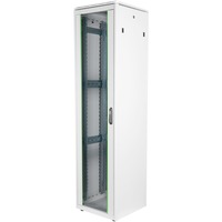 Digitus Armadio di rete Serie Unique - 600 x 600 mm (L x P), IT armadio grigio chiaro, Rack indipendenti, 47U, 800 kg, Grigio