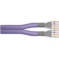 Digitus Cavo di posa Professional Cat.6 U/UTP Duplex, Dca-s2,d2,a1 viola