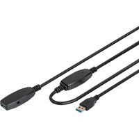 Digitus Cavo di prolunga USB 3.2 Gen 1 attivo, 10 metri Nero