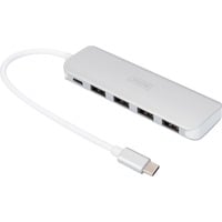 Digitus DA-70242-1, Hub USB argento