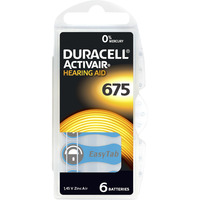 Duracell Batteria per apparecchi acustici Hearing Aid 675 
