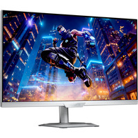 GIGABYTE M27UP ICE Monitor da gioco 27” 4K UHD - Modalità doppia (4K 160Hz o FHD 320Hz), 3840 x 2160, 1ms, 350 cd/m², FreeSync Premium, DisplayHDR400, HDMI 2.1, DisplayPort 1.4, Monitor di gioco bianco, 3840 x 2160, 1ms, 350 cd/m², FreeSync Premium, DisplayHDR400, HDMI 2.1, DisplayPort 1.4, 68,6 cm (27"), 3840 x 2160 Pixel, 4K Ultra HD, LED, 1 ms, Bianco