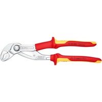 KNIPEX 87 26 250 pinza Pinze a becco di pappagallo, Tubi, pinza regolabile rosso/Giallo, Pinze a becco di pappagallo, 5 cm, 4,6 cm, Acciaio al cromo vanadio, Rosso/giallo, 25 cm