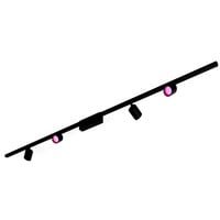 Philips Hue Philips Hue White and Color Ambiance Perifo set con 4 cilindri a sospensione Smart Nero, Lampada Nero, Philips Hue White and Color ambiance Perifo set con 4 cilindri a sospensione Smart Nero, Faretto luminoso intelligente, Bluetooth, Nero, LED integrato, Metallo, Sintetico, Lampadina/e non sostituibile/i