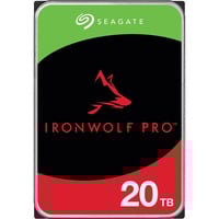 Seagate IronWolf Pro ST20000NT001 disco rigido interno 20 TB 7200 Giri/min 256 MB 3.5", Hard-disk 20 TB, 7200 Giri/min, 256 MB, 3.5"