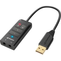 Sharkoon 4044951034215 scheda audio 7.1 canali USB Nero, 7.1 canali, 93 dB, USB