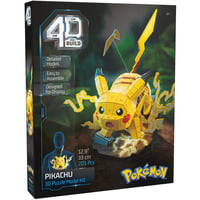 Spin Master 4D Build, Pokémon Pikachu, Kit di Modellismo 3D, Puzzle per Adulti, 201 pezzi, dai 12 Anni in su 4D Build , Pokémon Pikachu, Kit di Modellismo 3D, Puzzle per Adulti, 201 pezzi, dai 12 Anni in su, 201 pz, Cartoni, 12 anno/i
