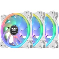 Thermaltake SWAFAN 12 RGB Radiator Fan TT Premium Edition White (3-Fan Pack), Ventola bianco