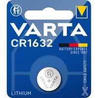 VARTA Lithium Coin CR1632 BLI 1, Batteria Batteria monouso, CR1632, Litio, 3 V, 1 pz, 135 mAh