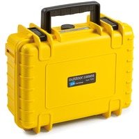 B&W outdoor.case Typ 1000 SI, Valigia giallo