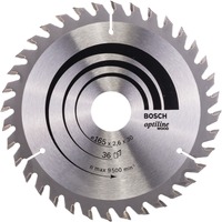 Bosch 2 608 640 603 non classificato, Lama per sega Legno, 16,5 cm, 3 cm, 1,6 mm, 2,6 mm, 15°