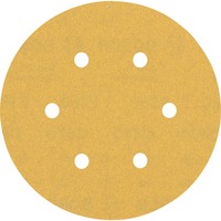 Bosch 2 608 900 818 fornitura per utensili rotanti per molatura/levigatura Legno Carta abrasiva, Foglio abrasivo Carta abrasiva, Legno, Bosch, Marrone, Rotondo, 15 cm