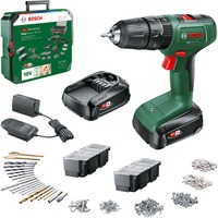 Bosch Trapano avvitatore a percussione a batteria EasyImpact 18V-40 + SystemBox verde/Nero