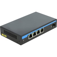 DeLOCK 87765 switch di rete Gigabit Ethernet (10/100/1000) Supporto Power over Ethernet (PoE) Nero Gigabit Ethernet (10/100/1000), Supporto Power over Ethernet (PoE)