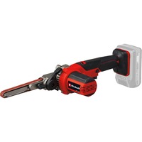 EINHELL Lima a nastro a batteria Power X-Change TE-BF 18 Li-solo, 18 Volt, Lima elettronica rosso/Nero