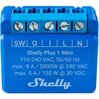 Shelly 1 Mini Gen3, Relè blu