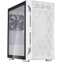 SilverStone FARA H1M Micro Tower Bianco bianco, Micro Tower, PC, Bianco, micro ATX, Mini-DTX, Mini-ITX, Plastica, Acciaio, 16 cm