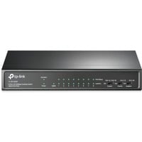 TP-Link TL-SF1009P switch di rete Non gestito Fast Ethernet (10/100) Supporto Power over Ethernet (PoE) Nero, Interruttore Non gestito, Fast Ethernet (10/100), Full duplex, Supporto Power over Ethernet (PoE), Montabile a parete