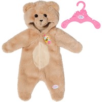 ZAPF Creation BABY born Bear Suit 43cm, Accessori della bambola BABY born Bear Suit 43cm, Salopette per bambola, 3 anno/i