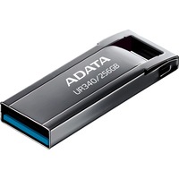 ADATA UR340 unità flash USB 256 GB USB tipo A 3.2 Gen 1 (3.1 Gen 1) Nero, Chiavetta USB nichel, 256 GB, USB tipo A, 3.2 Gen 1 (3.1 Gen 1), 100 MB/s, Senza coperchio, Nero