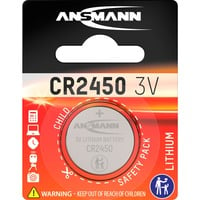 Ansmann CR 2450 Batteria monouso CR2450 Ioni di Litio argento, Batteria monouso, CR2450, Ioni di Litio, 3 V, 1 pz, Nichel