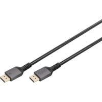 Digitus DB-340201-030-S, Cavo Nero/grigio